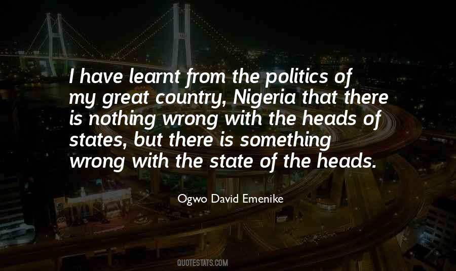 Ogwo David Quotes #12595