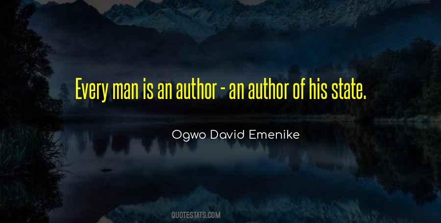 Ogwo David Quotes #1589684