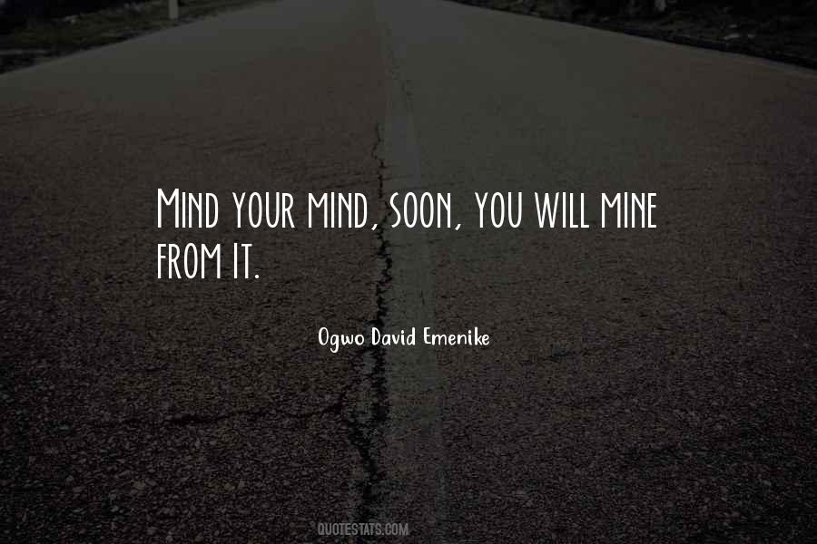 Ogwo David Quotes #1643511