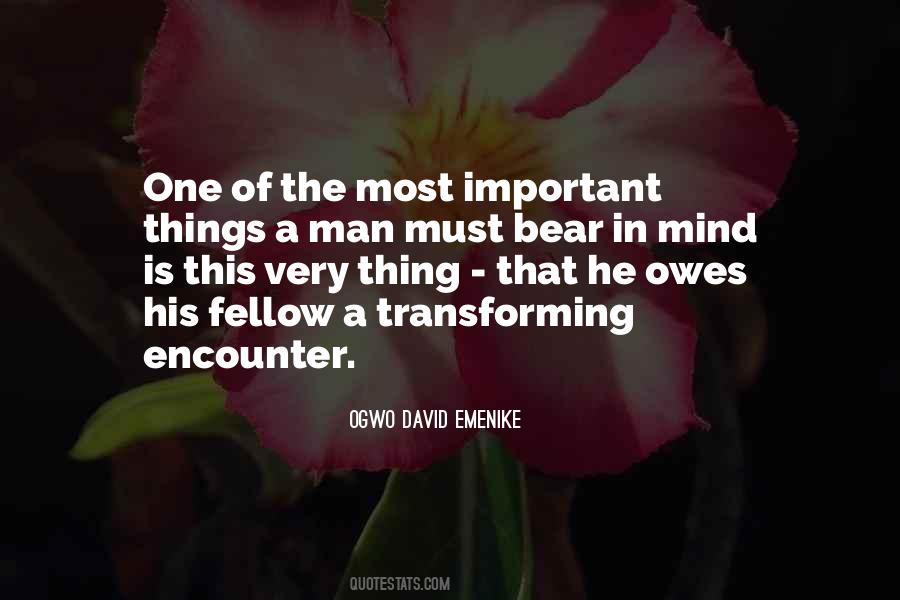 Ogwo David Quotes #32707