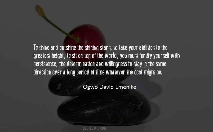 Ogwo David Quotes #503843