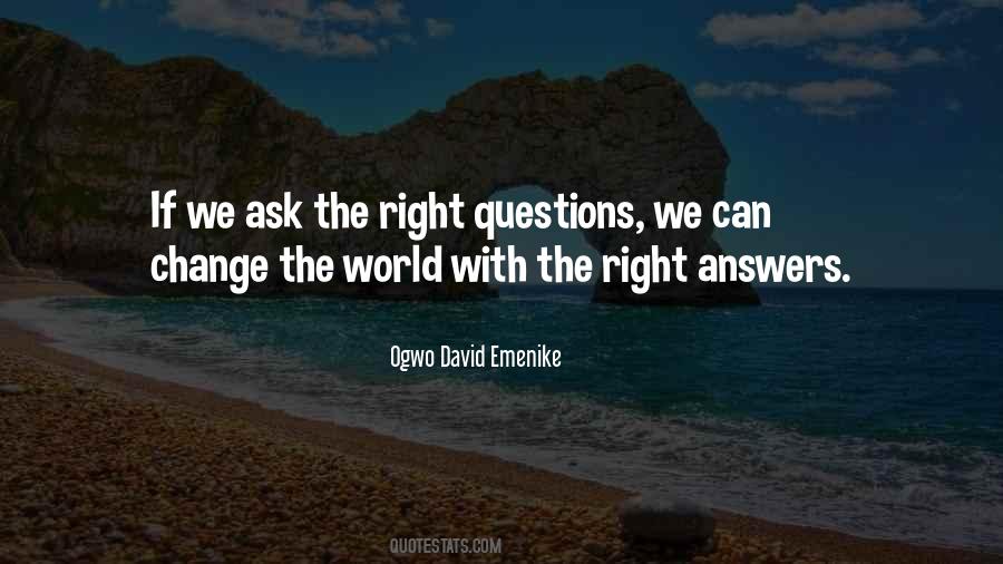 Ogwo David Quotes #964115