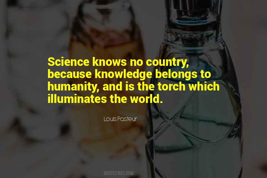 Science Knowledge Humanity Quotes #1740161