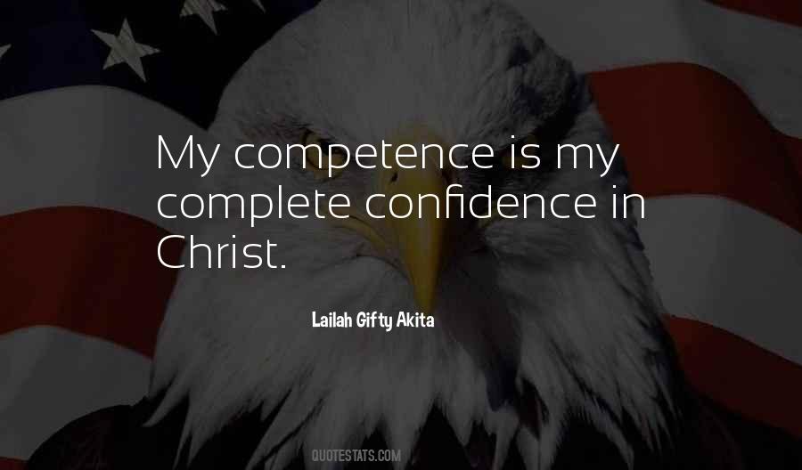 Confidence And Competence Quotes #978358