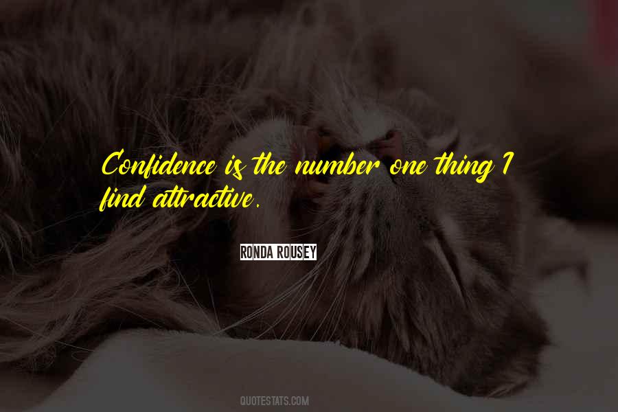 Confidence Is Attractive Quotes #1172305