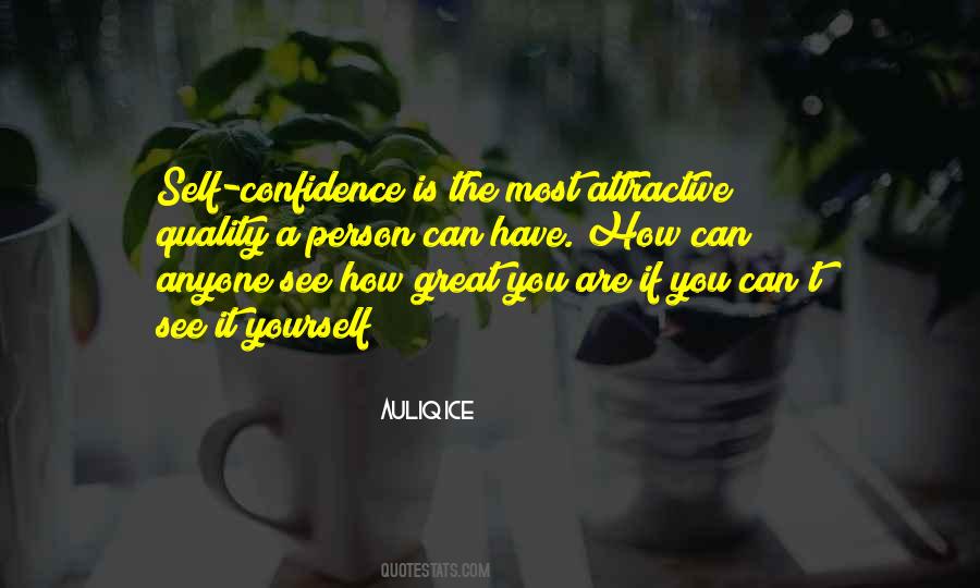 Confidence Is Attractive Quotes #948611