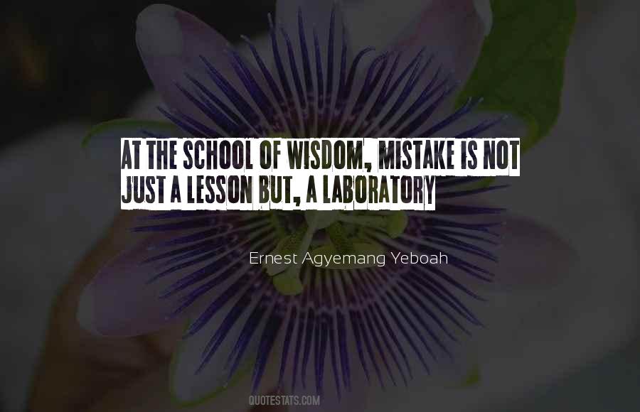 Lessons From Mistakes Quotes #1692050