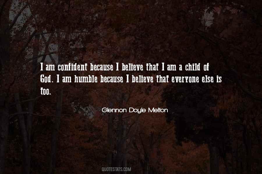 Confident And Humble Quotes #971811