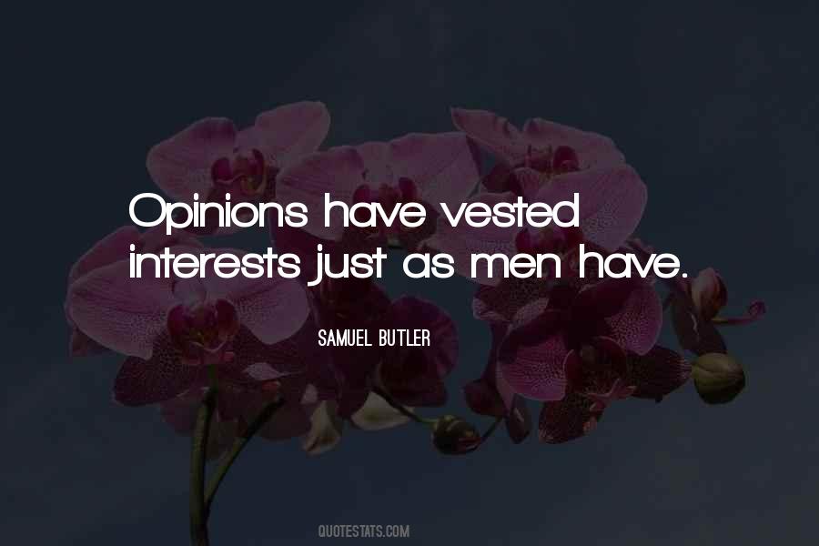 Quotes About Vested #756271