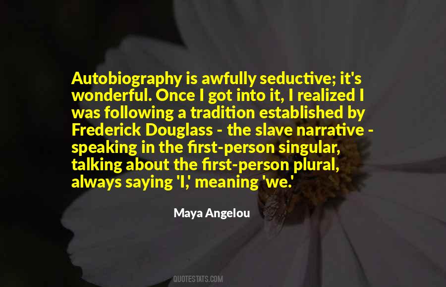 Narrative Of Frederick Douglass Quotes #233709