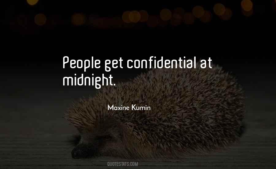 Confidential Quotes #1841719