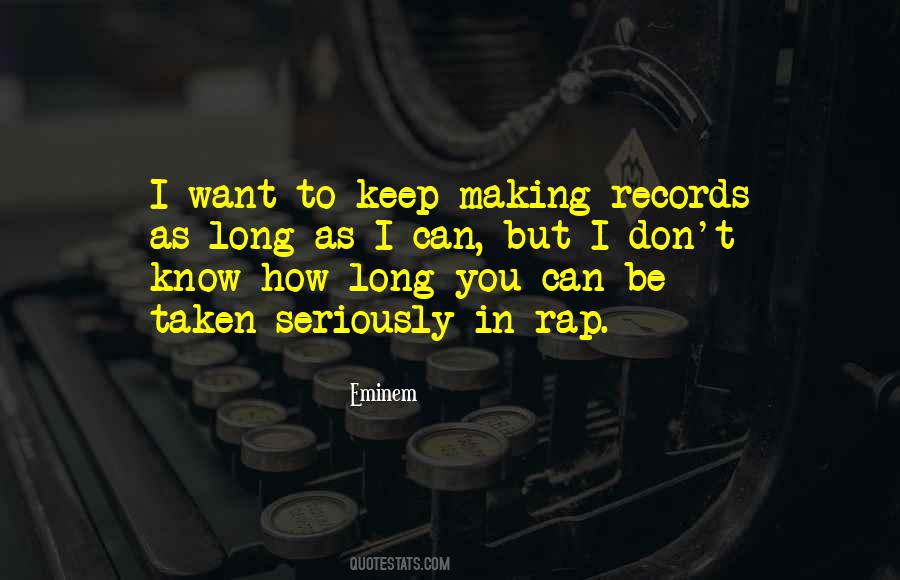 Making Records Quotes #85332