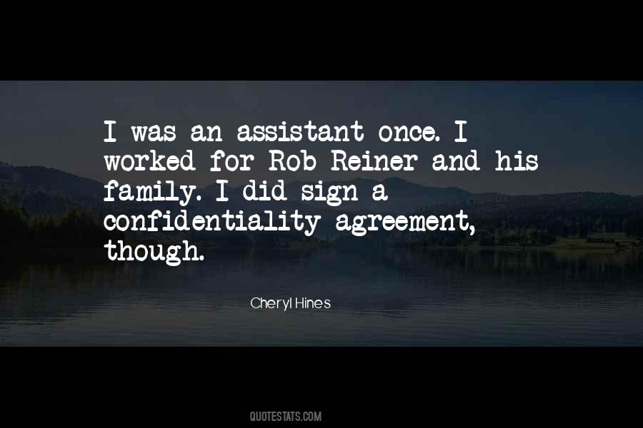 Confidentiality Agreement Quotes #1024018