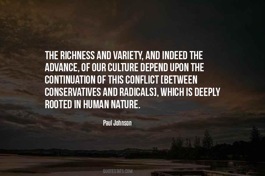 Conflict And Human Nature Quotes #532678