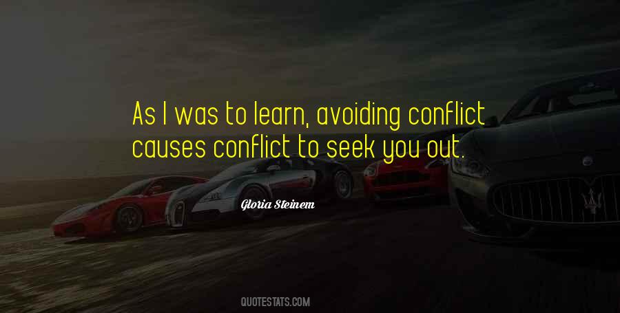 Conflict Causes Quotes #98155