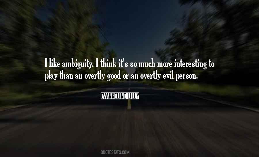 An Evil Person Quotes #1202954