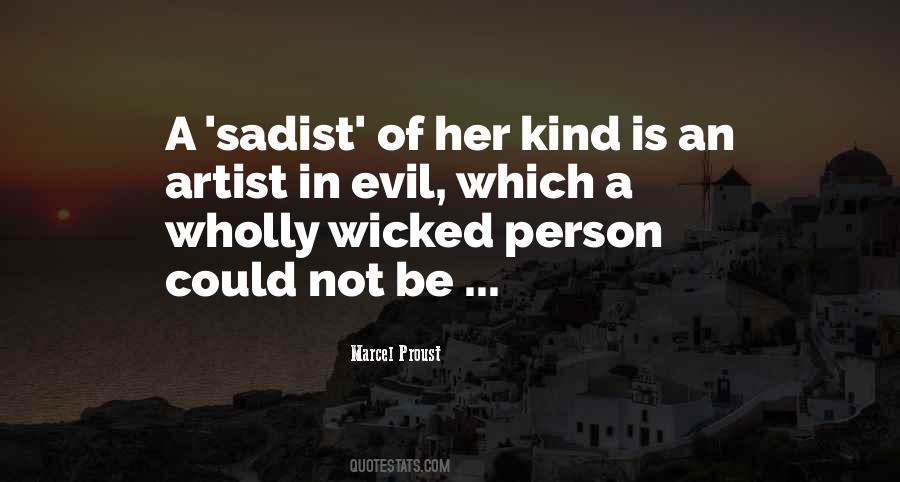 An Evil Person Quotes #886872