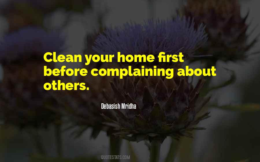 Complaining About Others Quotes #387351