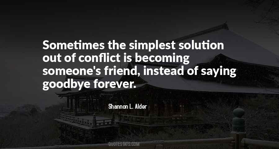 Conflict Resolving Quotes #59311