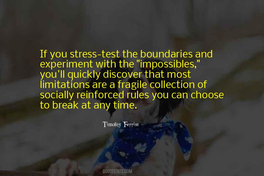 Fragile Boundaries Quotes #88201
