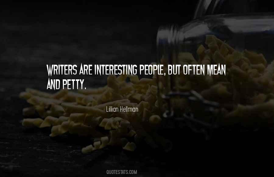 People Are Petty Quotes #1793470