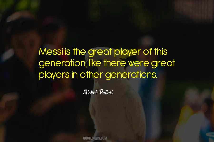 Quotes About The Players #7369