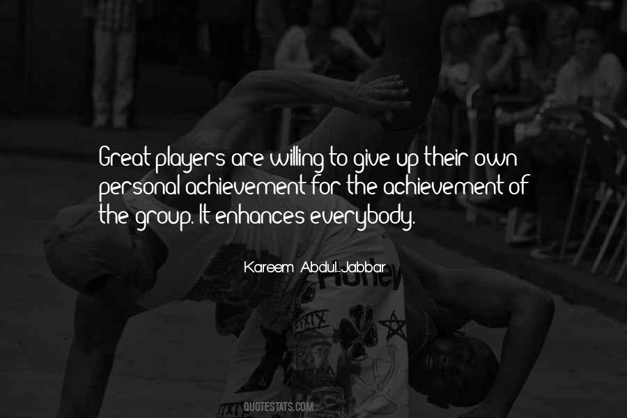 Quotes About The Players #95800
