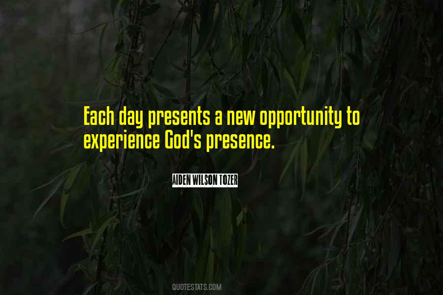 New Day New Opportunity Quotes #105834
