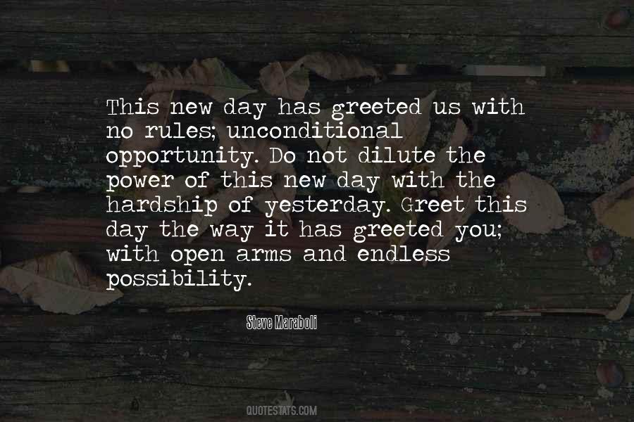 New Day New Opportunity Quotes #1808281