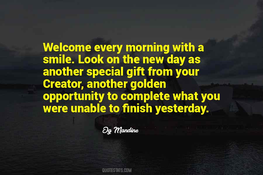 New Day New Opportunity Quotes #335036