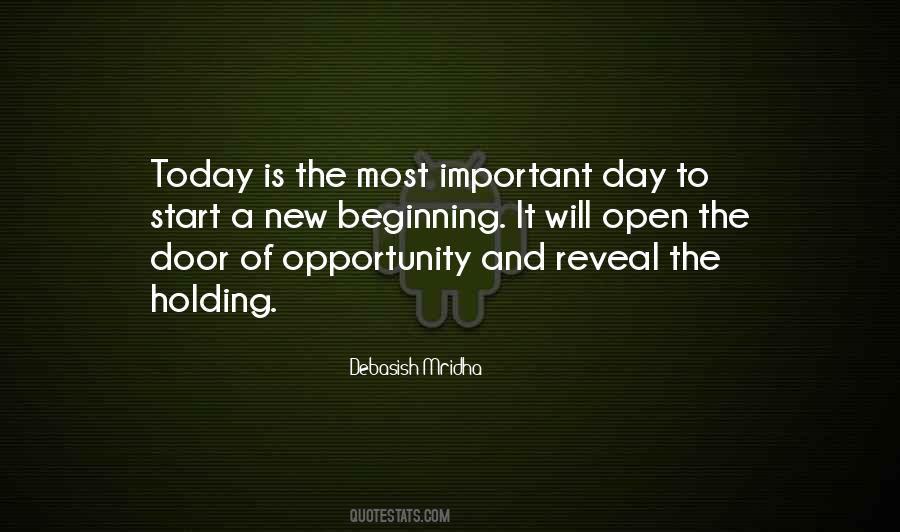 New Day New Opportunity Quotes #418459