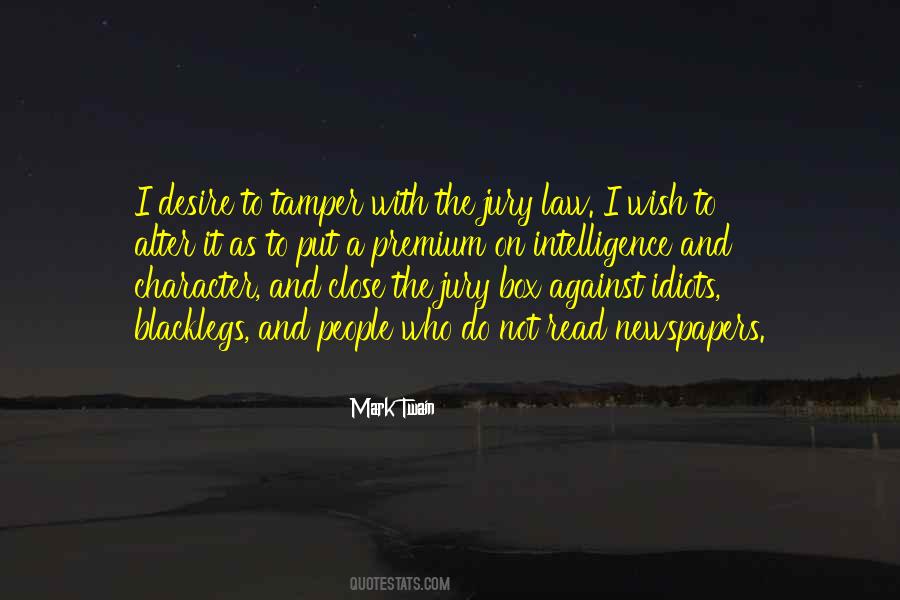 Idiots Twain Quotes #1732737