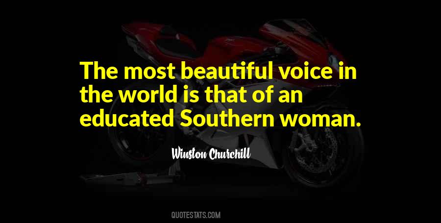 Educated Woman Quotes #268192