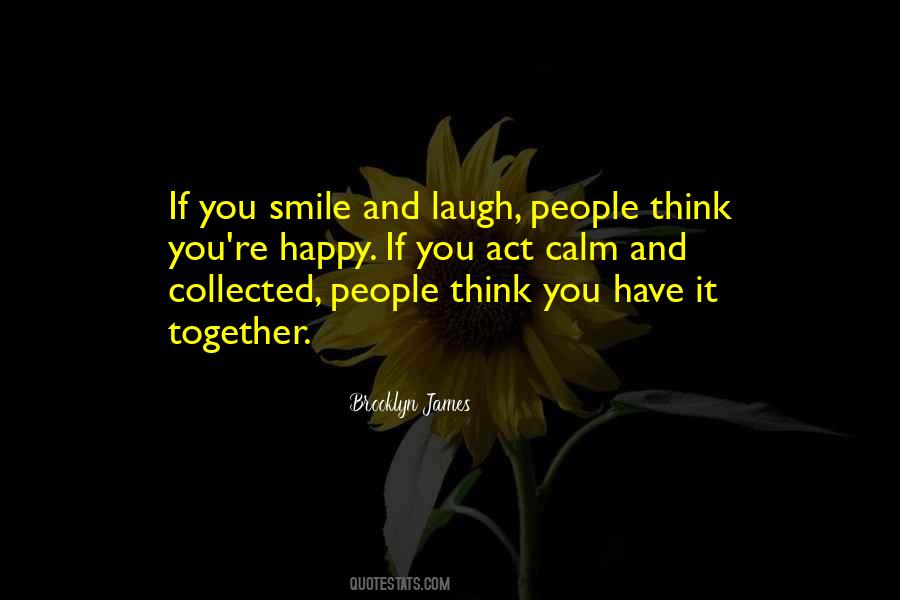 Quotes About Laugh And Smile #1045474