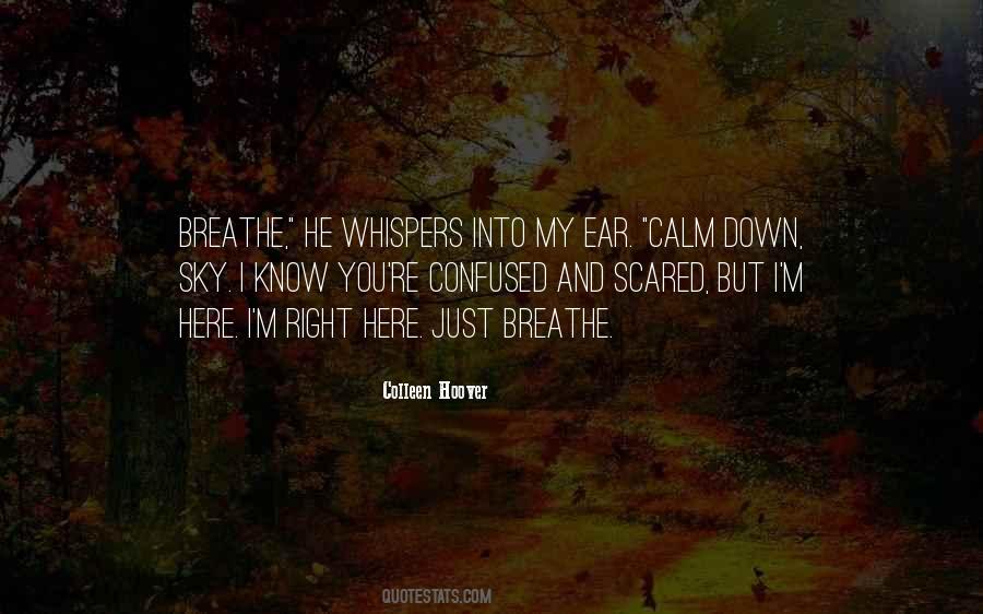 Confused And Scared Quotes #1672552