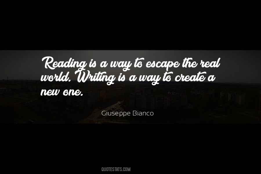 Escape Reading Quotes #1198667