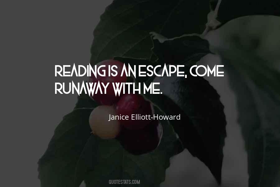Escape Reading Quotes #121895