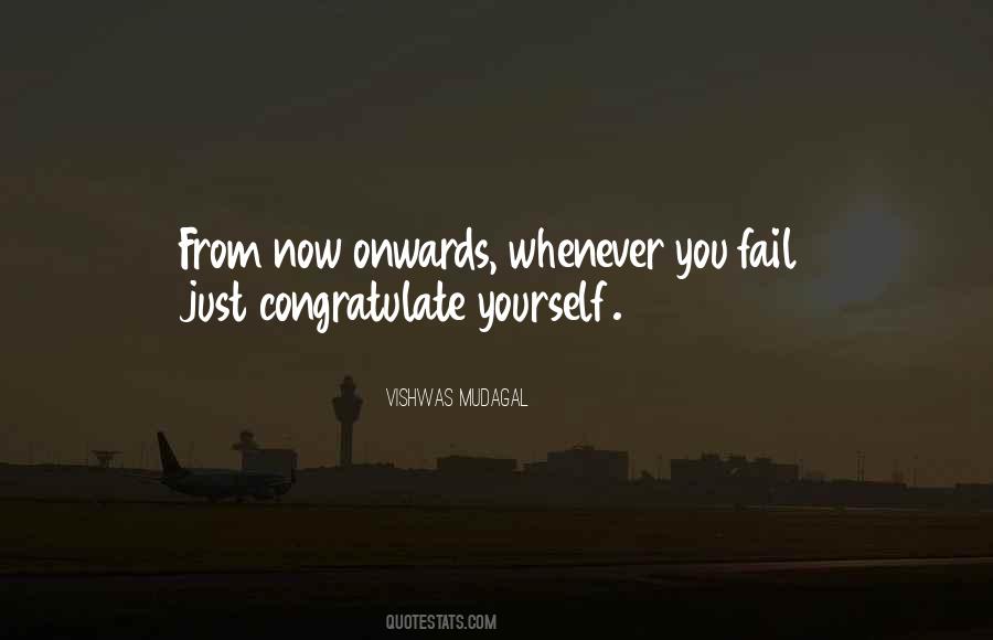 Congratulate Yourself Quotes #146812