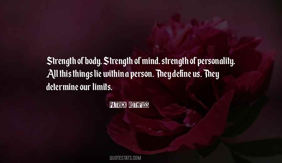 Mind Strength Quotes #1013109