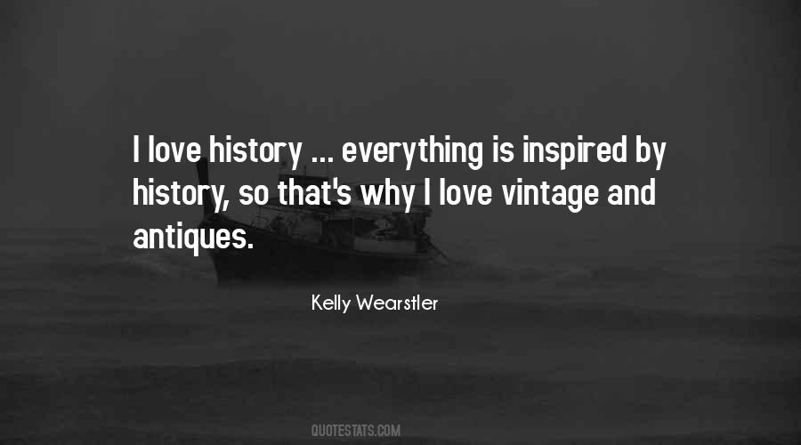 Love History Quotes #480623