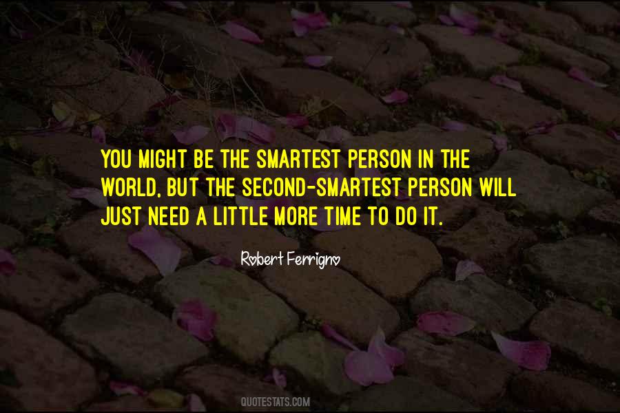 Person In The World Quotes #1197710