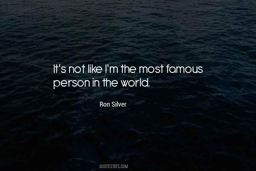 Person In The World Quotes #1293473