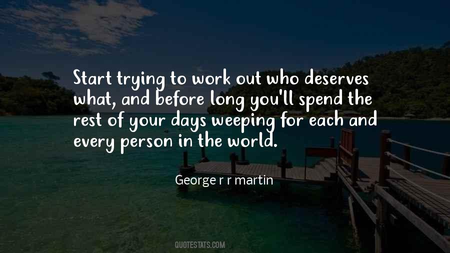 Person In The World Quotes #1642909