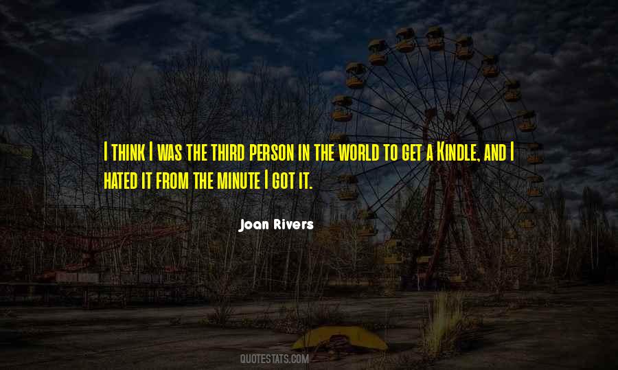 Person In The World Quotes #1811282