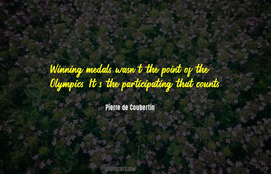 Coubertin Olympics Quotes #1810810