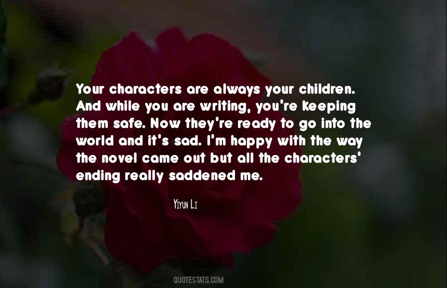 Characters Novel Quotes #1078329