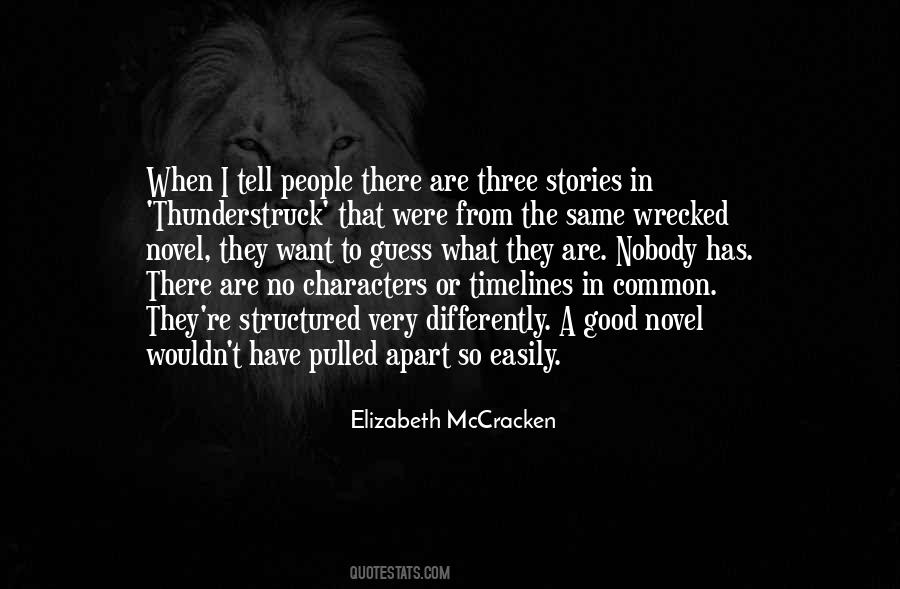 Characters Novel Quotes #1119973