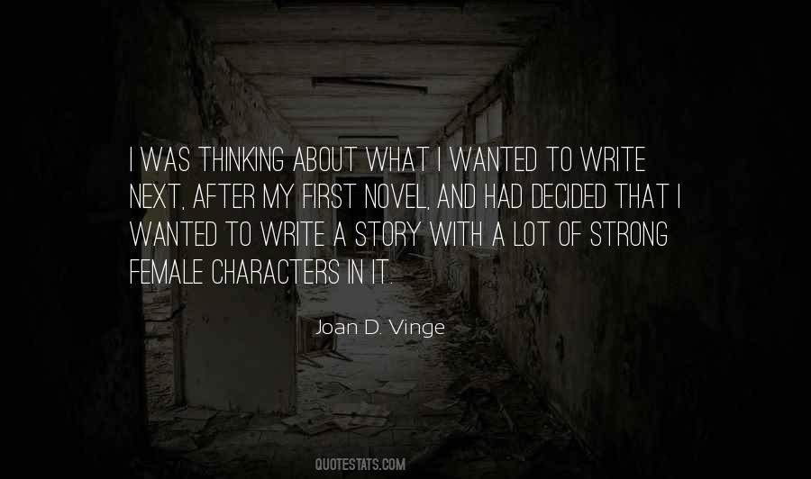 Characters Novel Quotes #1163251