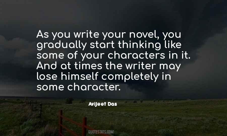 Characters Novel Quotes #186393