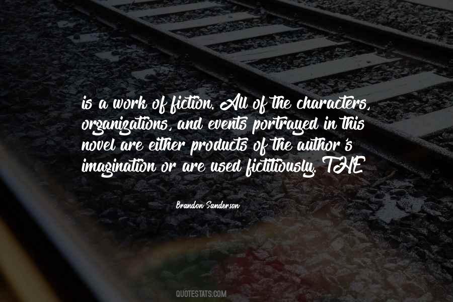 Characters Novel Quotes #305553